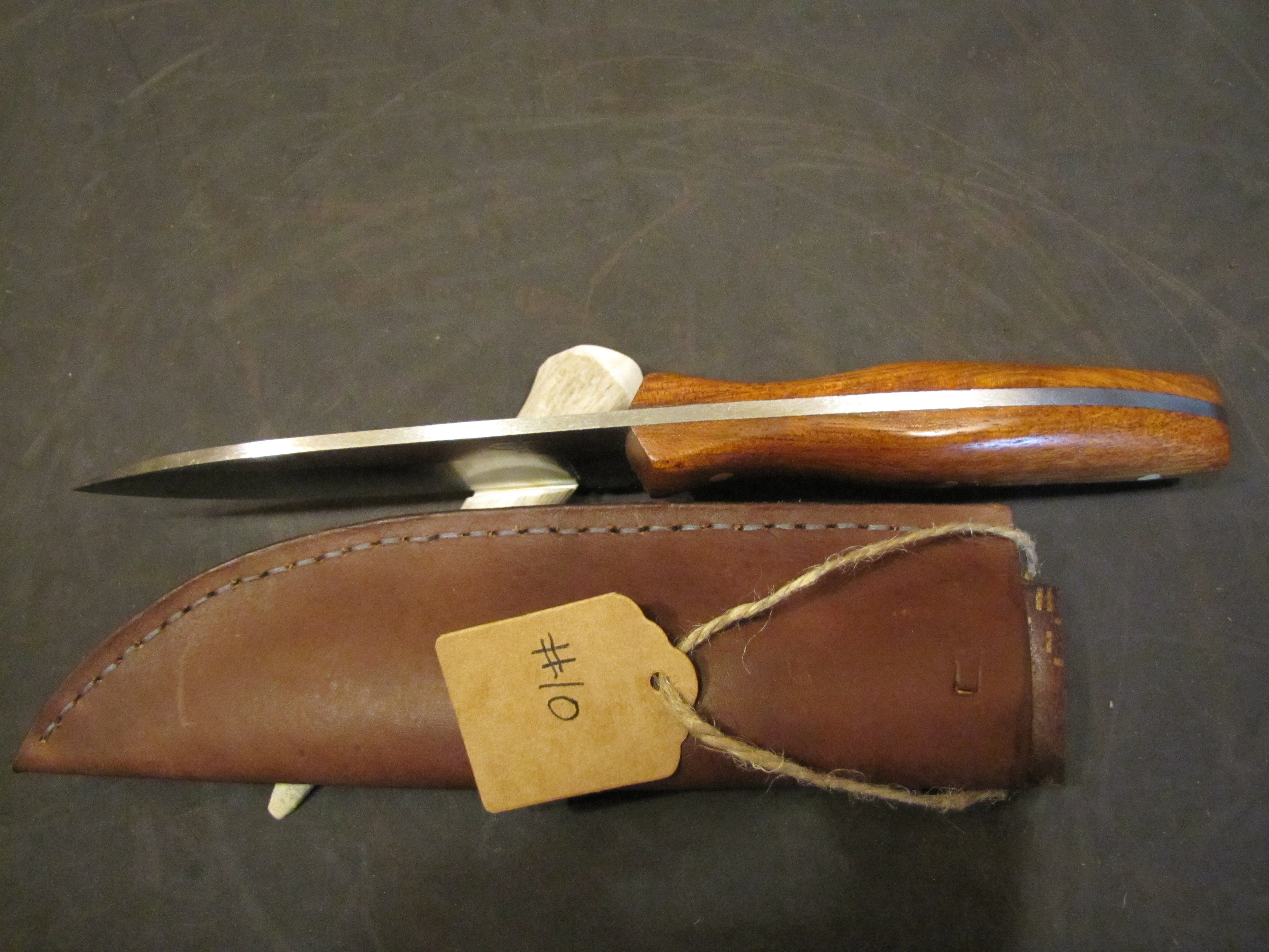The Trapper's Edge "Slimline Drop-point Field Knife"