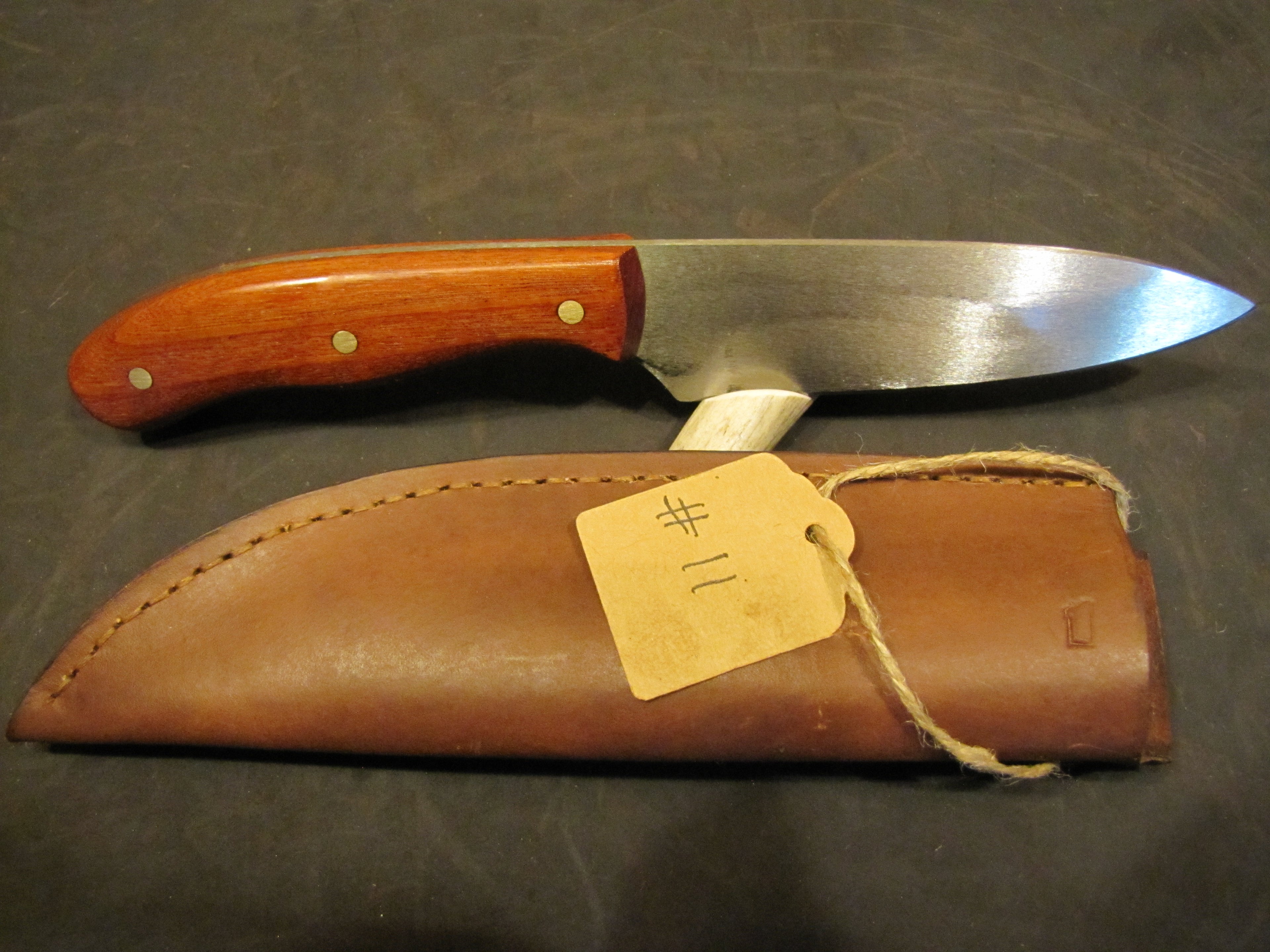 The Trapper's Edge "Slimline Drop-point Field Knife"