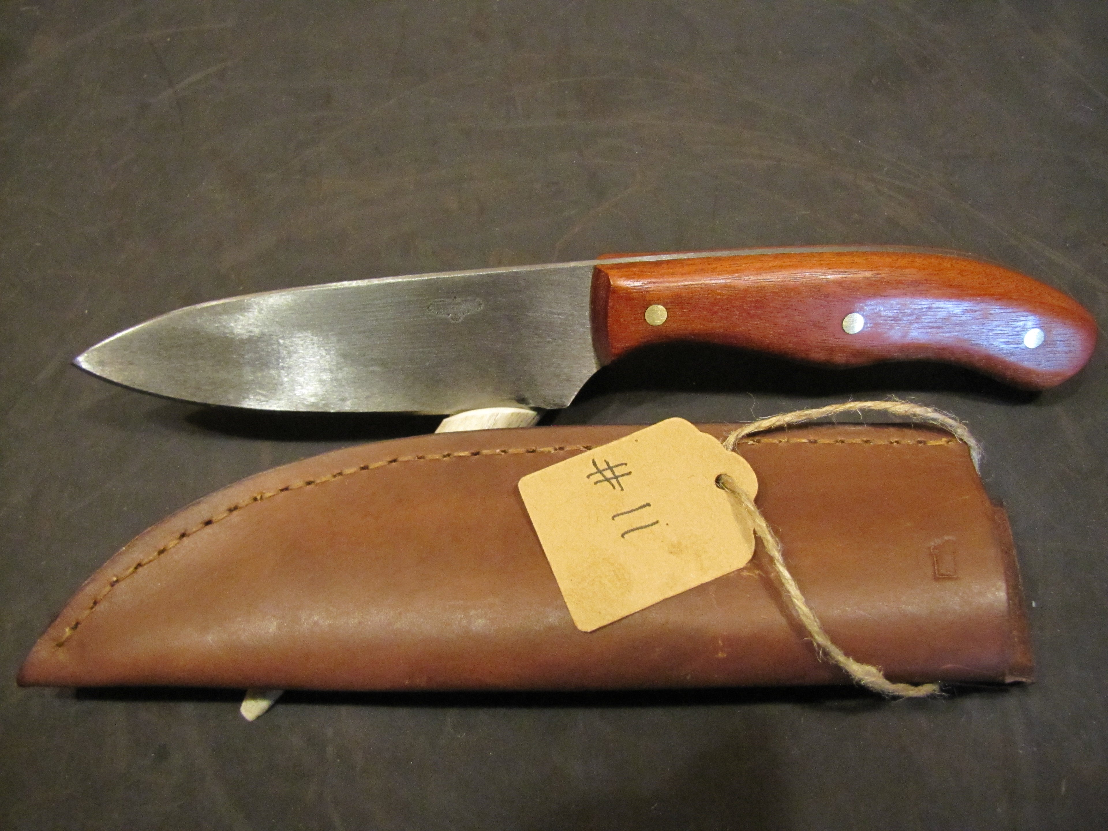 The Trapper's Edge "Slimline Drop-point Field Knife"