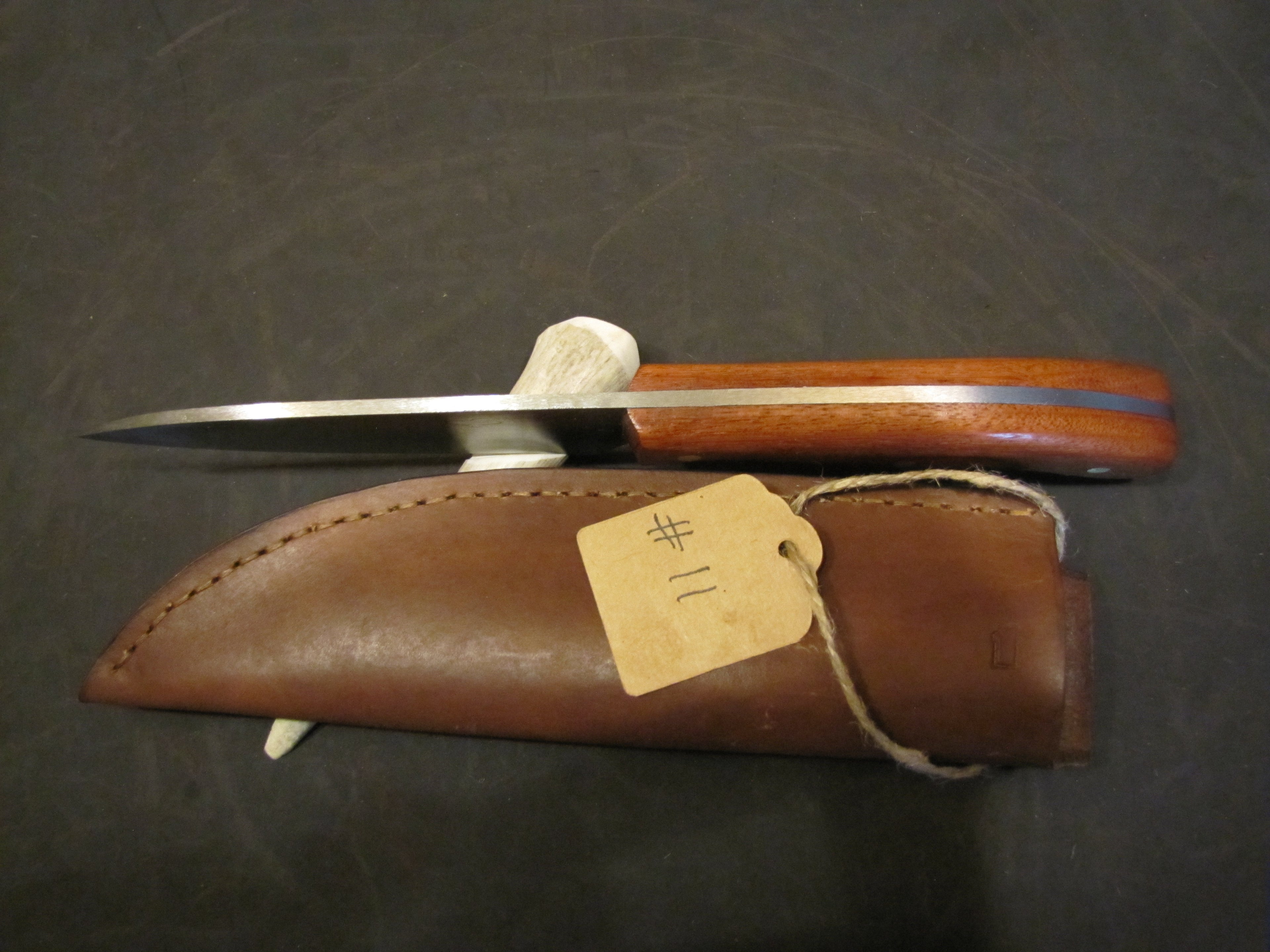 The Trapper's Edge "Slimline Drop-point Field Knife"