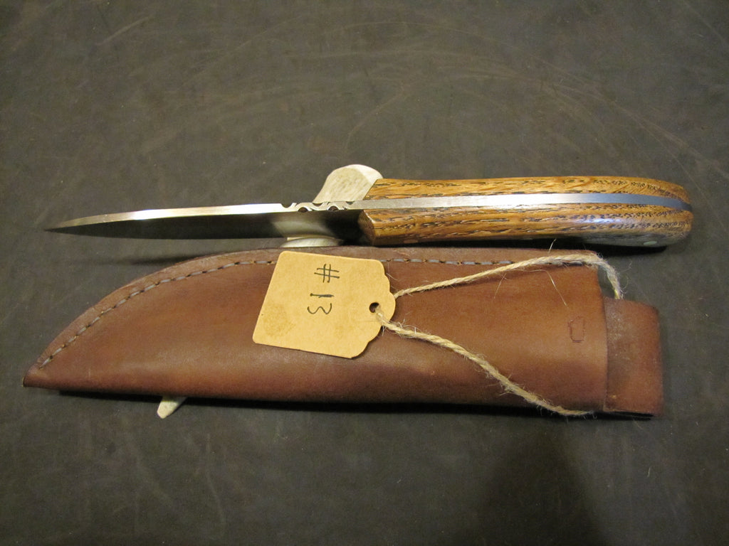 The Trapper's Edge "Slimline Drop-point Field Knife"