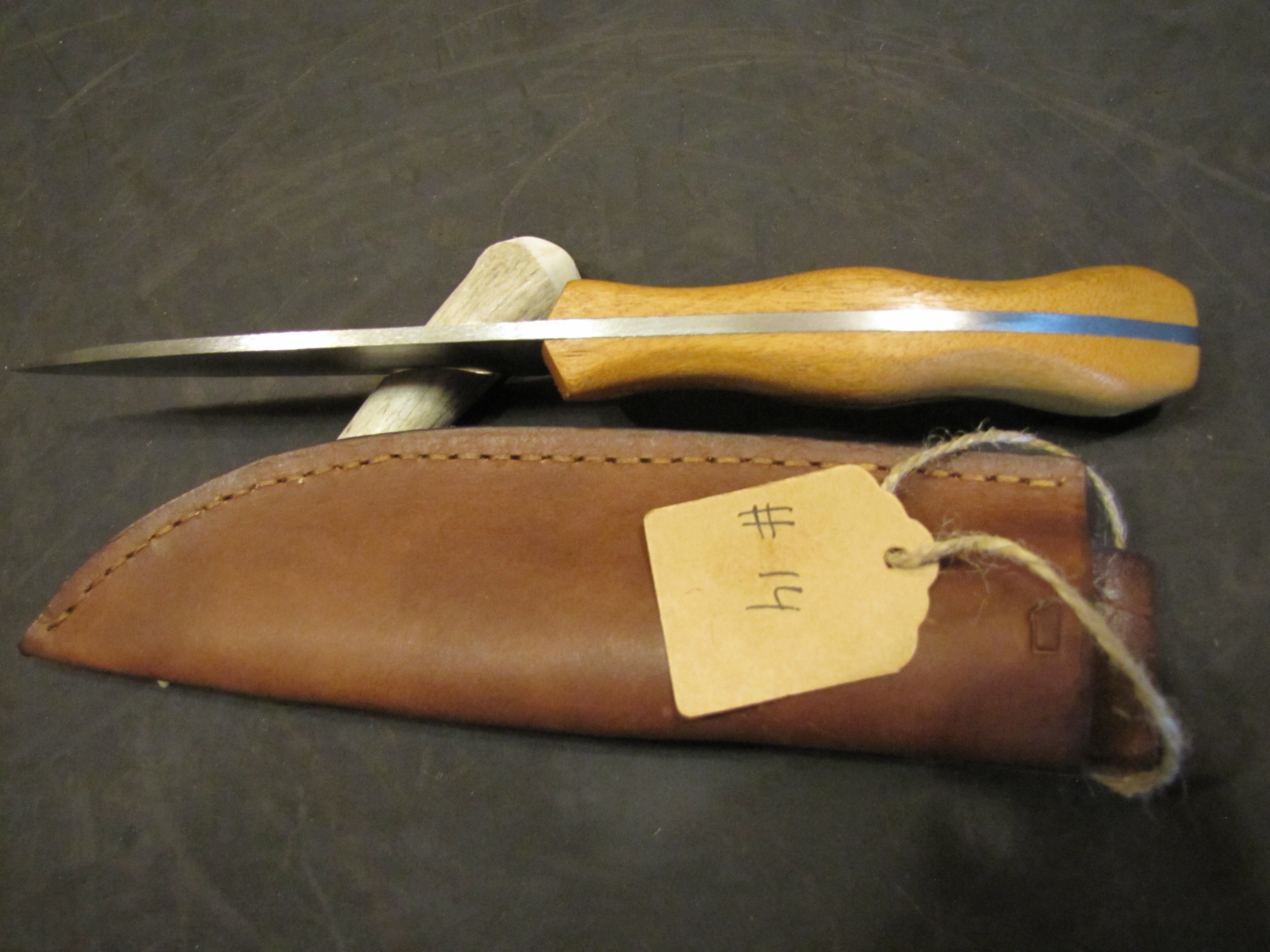 The Trapper's Edge "Slimline Drop-point Field Knife"