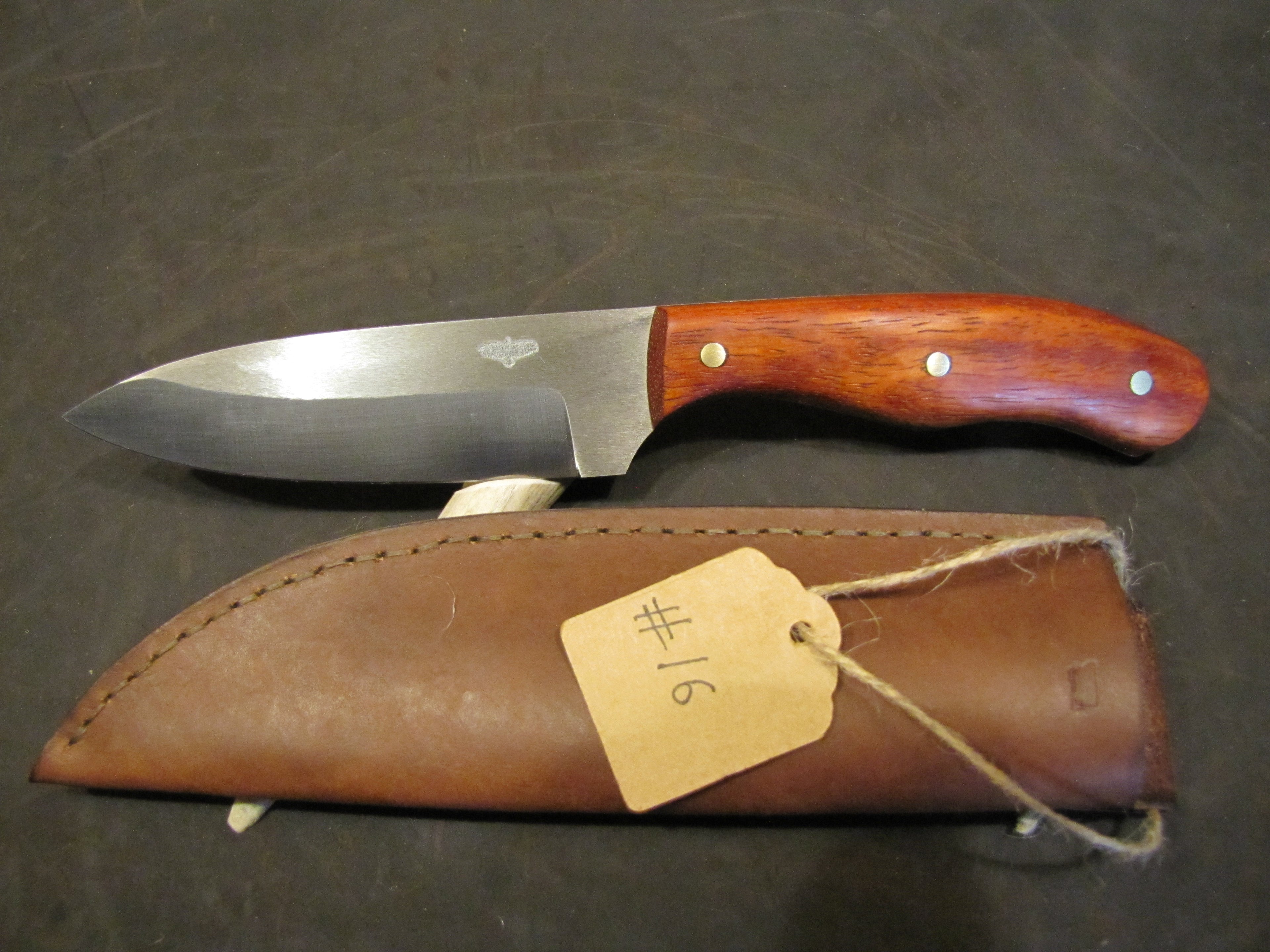 The Trapper's Edge "Slimline Drop-point Field Knife"